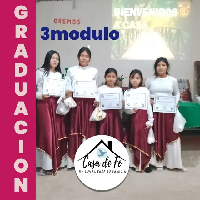 Graduación del tercer módulo, foto 1